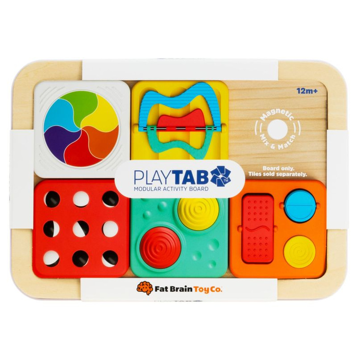 Drewniana baza tablicy sensorycznej PlayTab Fat Brain Toy