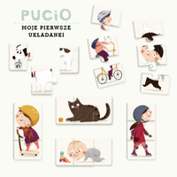 Pucio. Moje pierwsze układanki Nasza Księgarnia puzzle dla dzieci
