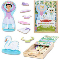 Magnetyczny zestaw do przebierania postaci Baletnica i Wróżka Melissa & Doug 