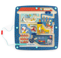 Labirynt magnetyczny Zwierzątka w domu PUCE&PILOU Moulin Roty 684084