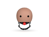 SCOOTANDRIDE Kask S-M dla dzieci 3+ Mocha