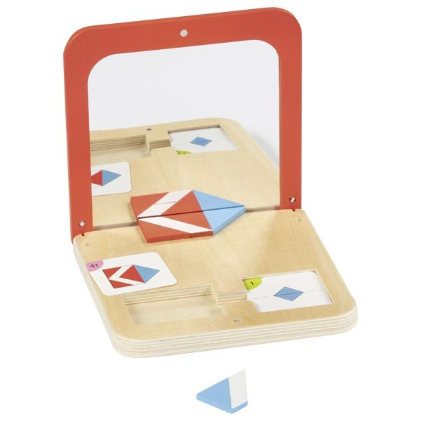 Układanka logiczna dla dzieci Symetrie odbicia lustrzane Goki