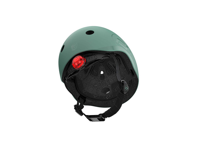 SCOOTANDRIDE Kask S-M dla dzieci  3+ Forest