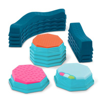 Modułowa ścieżka sensoryczna z dźwiękami 14 elementów Balance & Groove B.Toys