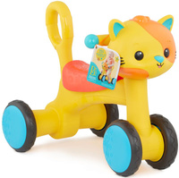 Jeździk dla dzieci 4-kołowy rowerek biegowy kotek Riding Buddy Cat ride-on B.Toys