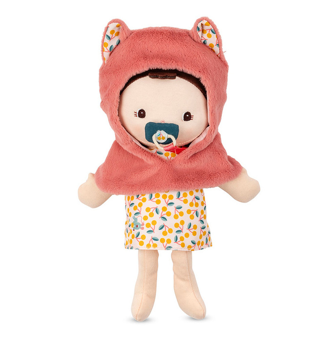 Lalka Jeanne w nosidełku Dzidziuś z akcesoriami 24 cm Lilliputiens