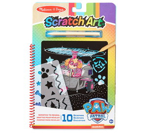 Książeczka ze zdrapywankami Psi Patrol Scratch Art Pad – Skye Melissa and Doug