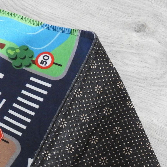 Miękka mata animacyjna Droga 72 x 120 cm i 3 autka Buki