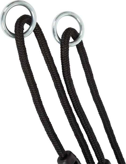 Trapezowa huśtawka ogrodowa dla dzieci z kołami do gimnastyki Black Line Small Foot