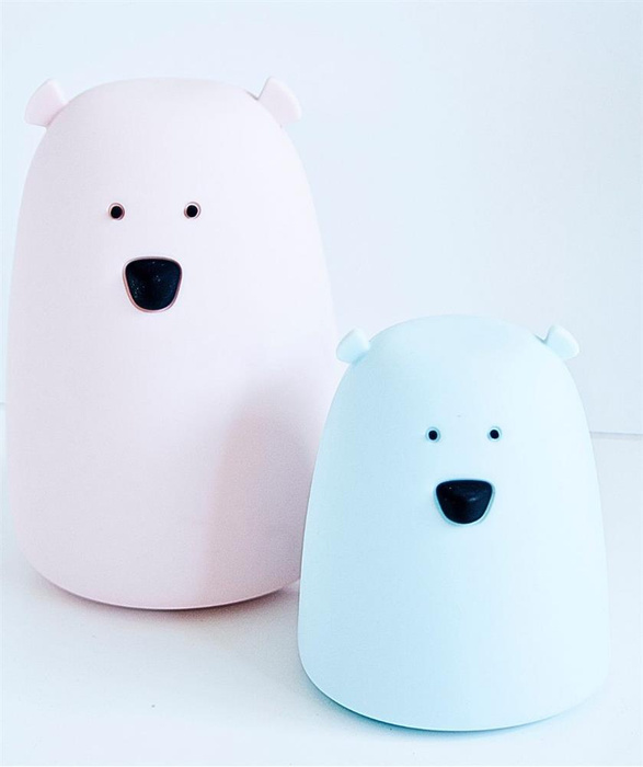 Lampka dla dzieci Miś Mały niebieski Rabbit & Friends