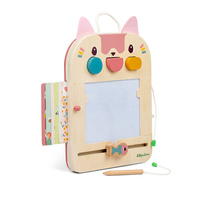 Lilliputiens Kotka Jeanne drewniana Tablica-Znikopis z magnetycznymi klockami