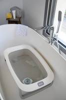 Składana wanienka dla dzieci Eazy Pop Camélé'O Gris velours Beaba