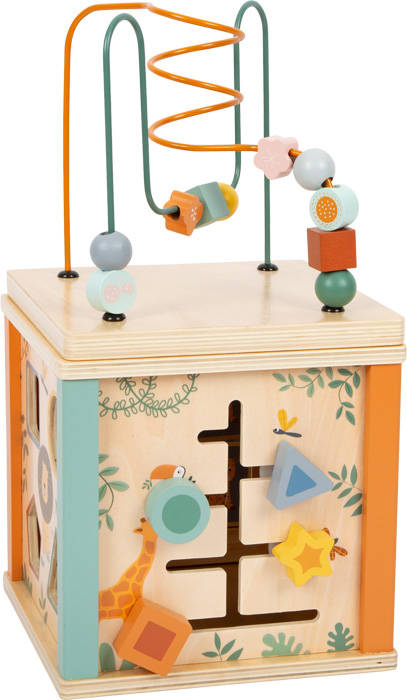 Drewniana kostka edukacyjna Safari Small Foot