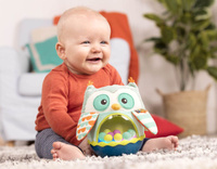 Wańka-wstańka Owl Be Back Sensoryczna sowa B.Toys – światło i dźwięk