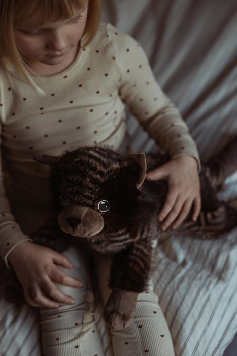 Maskotka obciążeniowa pluszowy kotek terapeutyczny 1,2 kg Astrup