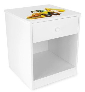 Pokój dziecka Szafka nocna Koparka 34cm