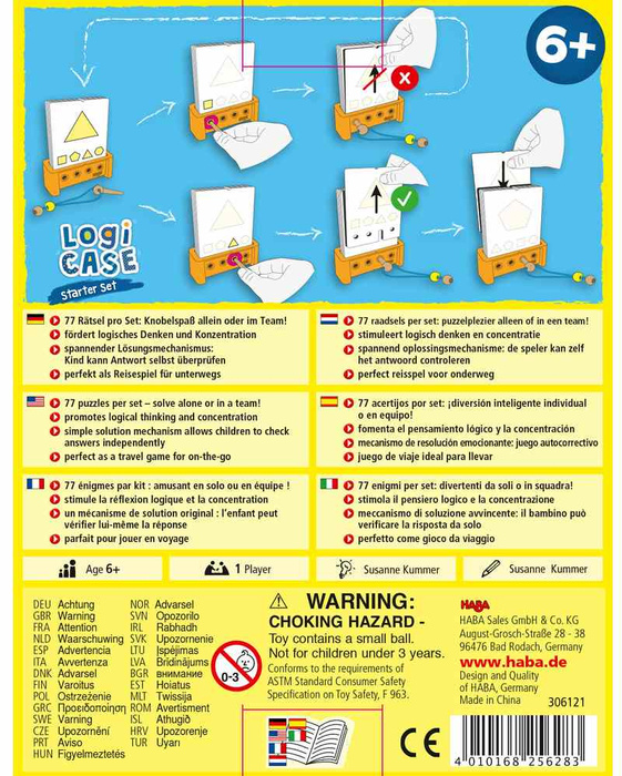 Gra Logic! CASE 6+ Zestaw startowy Haba