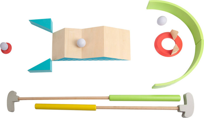 Zestaw do mini golfa Active Small Foot 