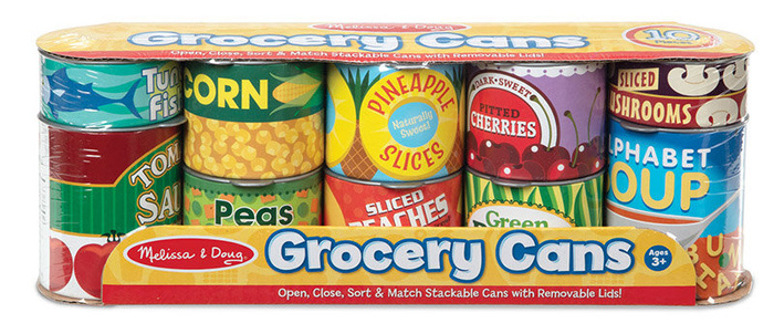 Puszki z zabawkowym jedzeniem Let's Play House! Melissa and Doug