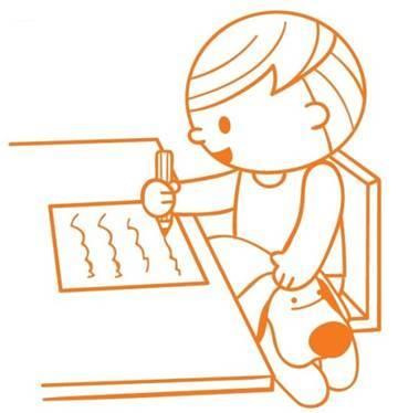 Duża uspokajająca nakładka na uda poprawiająca koncentrację i skupienie pies czerwony Training2s K's Kids