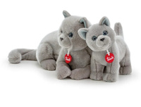 Maskotka dla dzieci Kotka szara Pluszak Trudi