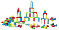 Zestaw drewnianych klocków dla dzieci 100 el. Melissa and Doug