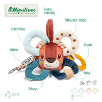 Pluszowa piłeczka aktywizująca Lew Jack Lilliputiens