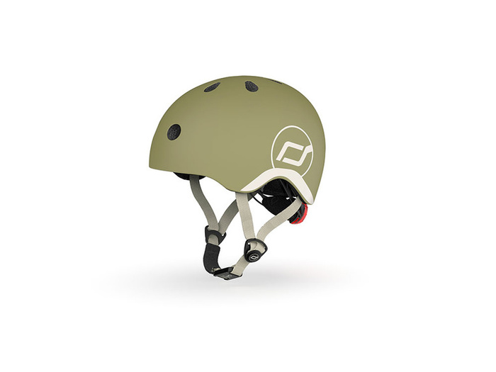 SCOOTANDRIDE Kask XXS-S dla dzieci 1-5 lat Olive