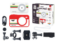 CamPro Aparat 2w1 kamerka do kasku na hulajnogę i rower Buki