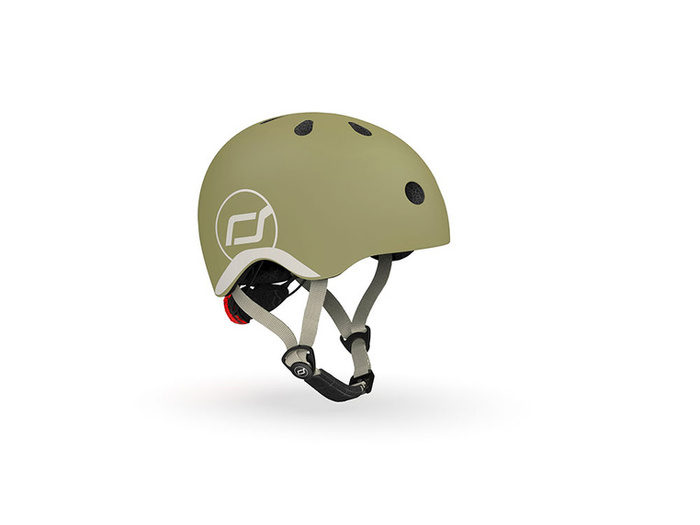 SCOOTANDRIDE Kask XXS-S dla dzieci 1-5 lat Olive