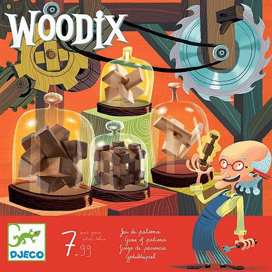 Gra logiczno-zręcznościowa Woodix Djeco