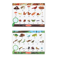 Dwustronne puzzle podłogowe 2w1 szukaj i znajdź Let’s Explore 48 el. Melissa & Doug