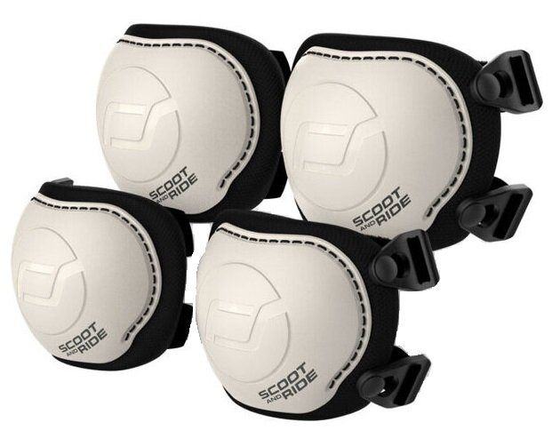 SCOOTANDRIDE Zestaw ochraniaczy dla dzieci S Ash