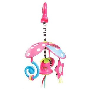 Tiny Love Karuzela podróżna Pack&Go Mała Księżniczka kompaktowa Zabawka do wózka, fotelika i podróży