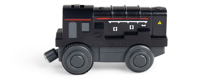 Lokomotywa z napędem spalinowa na baterie do kolejki Diesel Shunter Bigjigs Rail 