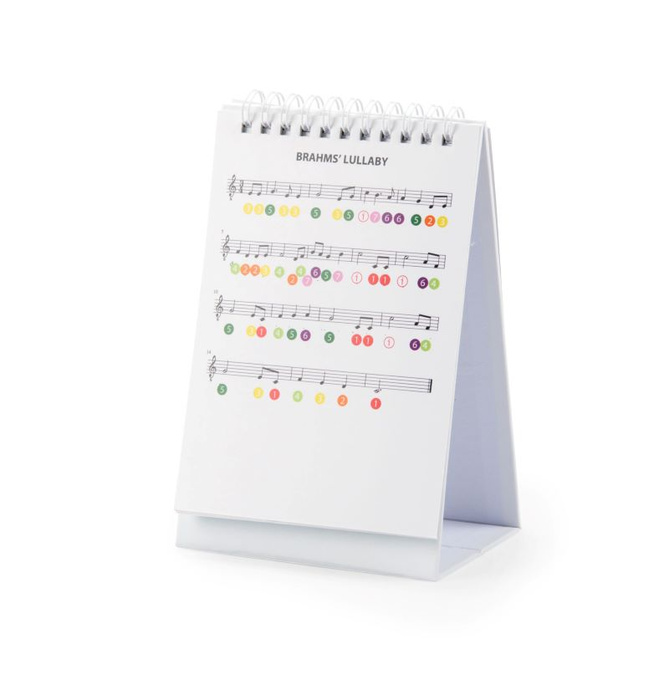 Instrument muzyczny duży bębenek językowy jasnoniebieski PUCE & PILOU Moulin Roty