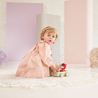 Drewniany wózek z sorterem do ciągnięcia Wilk Louis LILLIPUTIENS