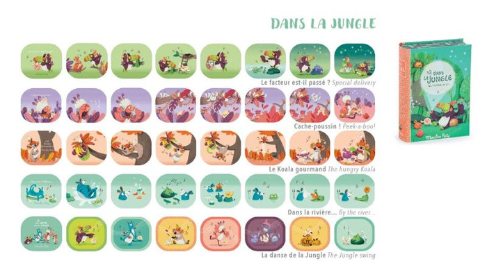 Zestaw kino z projektorem Opowieści z książki Dżungla Moulin Roty