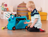 Interaktywny jeździk walizka dla dzieci On the Gogo Woofer Pies B.Toys