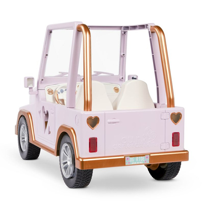 Samochód terenowy dla lalek Jeep My Way and Highways Our Generation