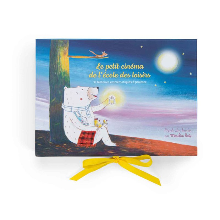 Zestaw kino z projektorem 32 historyjki Szkoła rekreacyjna Moulin Roty