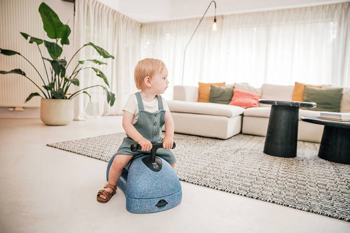 Scootandride My First jeździk pchacz dla dzieci 3w1 6 m+ Steel niebieski