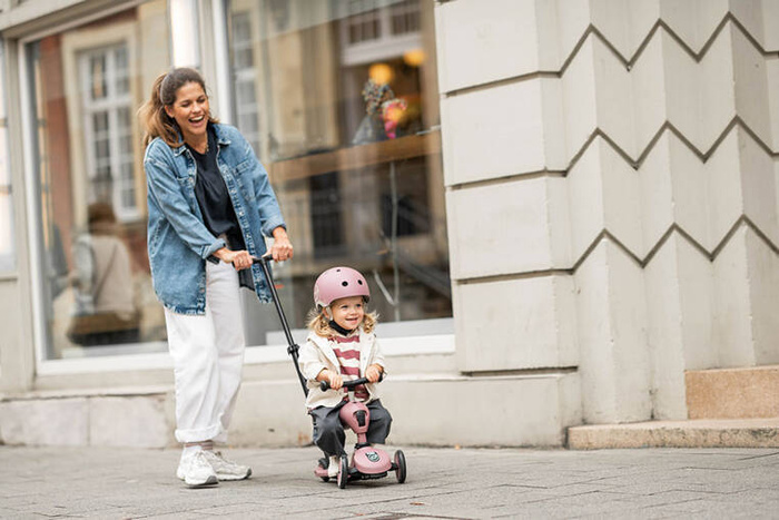 SCOOTANDRIDE Highwaykick 1 Push and Go 2w1 Jeździk i hulajnoga z rączką do prowadzenia 1-5 lat SCOOTANDRIDE Highwaykick 1 Push and Go 2w1 Jeździk i hulajnoga z rączką do prowadzenia 1-5 lat Wildberry