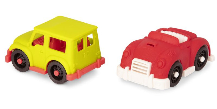 Zestaw samochodzików 6 różnych modeli B.toys Autka dla dzieci