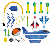 Latająca Nauka Zabawkowe rakiety odrzutowce szybowce spadochrony Buki