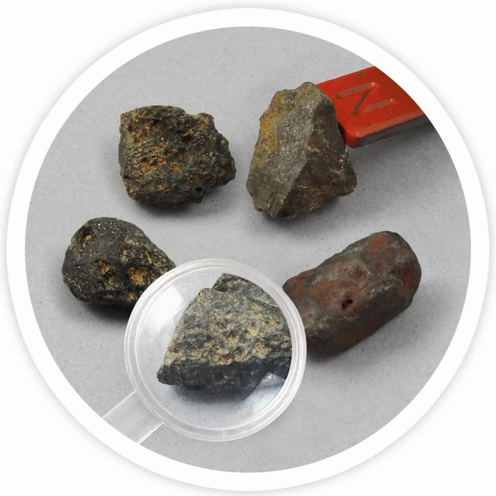 Nauka i zabawa dla dzieci Mały archeolog Kosmiczne skały Buki