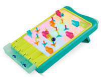 Podświetlany tor kulkowy i tablica artystyczna 2w1 Light-Up Marble Drop B.Toys