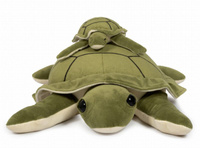 Maskotka obciążeniowa pluszowy żółw terapeutyczny z mini żółwikiem 1,6 kg Astrup