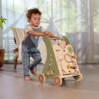 Tiny Love drewniany Chodzik-Pchacz z aktywnościami motorycznymi do nauki chodzenia 2w1 Boho Chic 