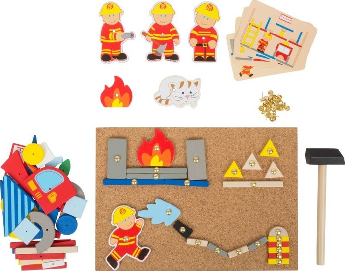 Przybijanka Bohaterscy strażacy Small Foot